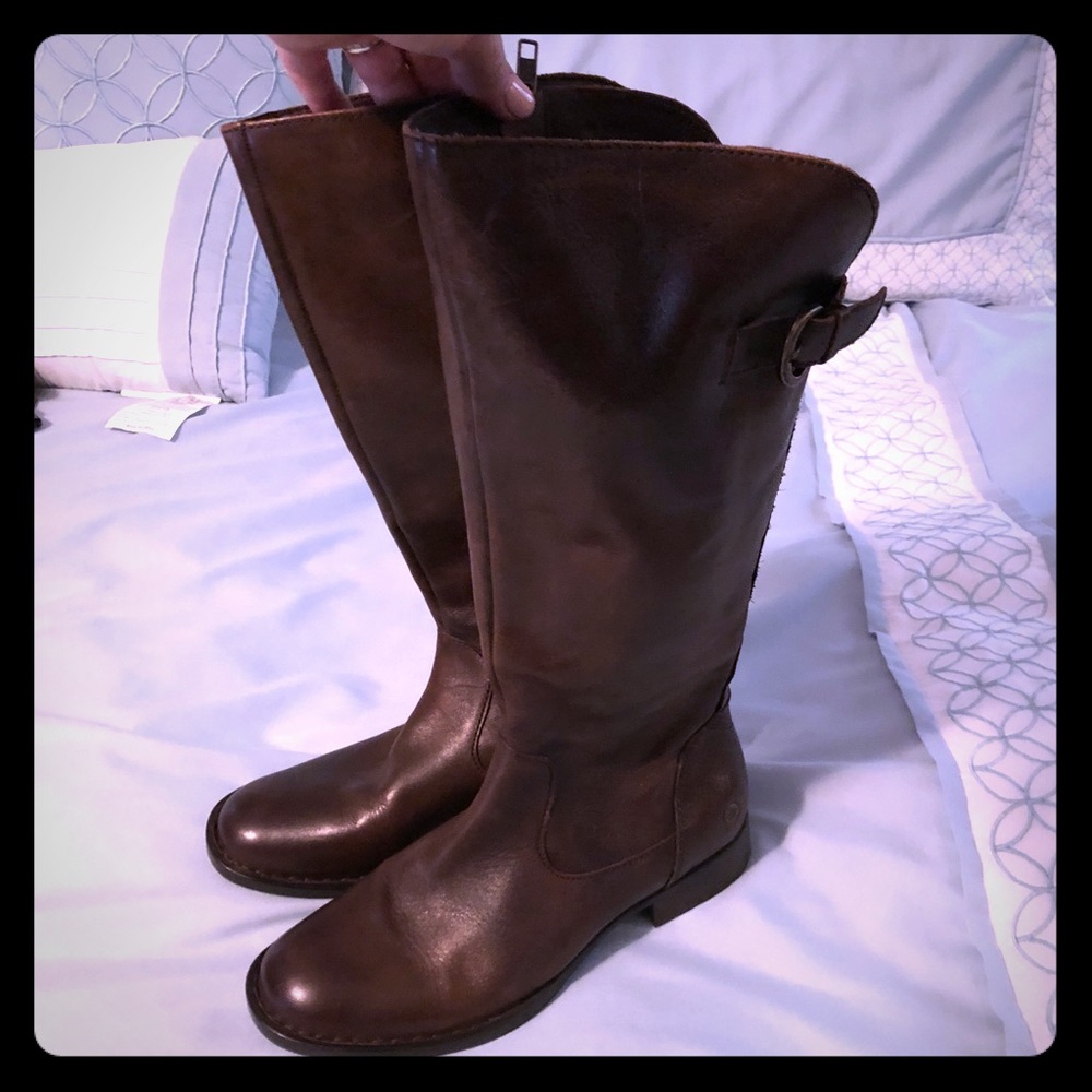 Born Brown Leather Boots